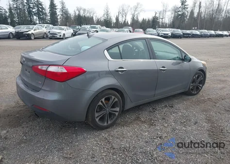 2016 Kia Forte Ex from USA, damaged, VIN KNAFX4A81G5483574